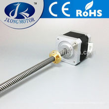 Hybrid 1.8 degree stepper motor nema 17 lead screw